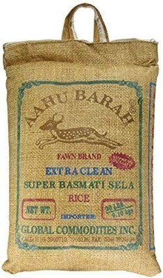 Aahu Barah Super Basmati Sela Rice - 10 lbs