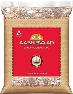 Aashirvaad 100% Whole Wheat Flour (atta) - 10 lbs