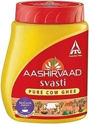Aashirvaad Svasti Pure Cow Ghee - Clarified Butter