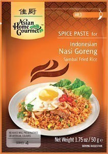 Asian Home Gourmet Indonesian Nasi Goreng (Sambal Fried Rice) Spice Paste
