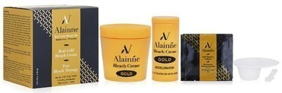 Alainne Real Gold Bleach Kit (Instant Shine + Protection) For Face & Body
