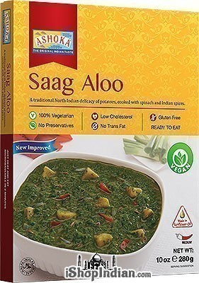 Ashoka Saag Aloo (Ready-to-Eat)