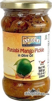 Ashoka Punjabi Mango Pickle in Olive Oil