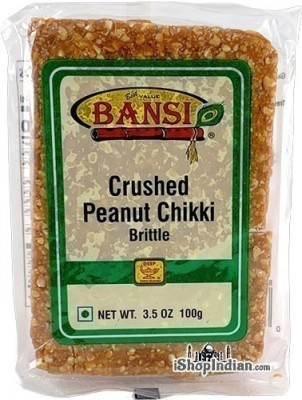Bansi Crushed Peanut Chikki (Peanut Brittle)