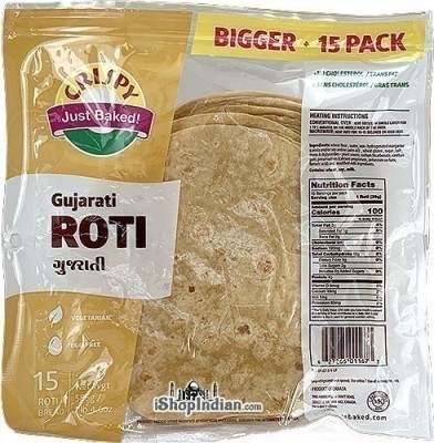  Crsipy Gujarati Roti - 15 pcs