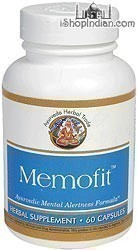 Memofit - Mental Alertness (Ayurveda Herbal Trade) - 60 Capsules