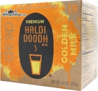 Deep Haldi Doodh Mix - Golden Milk - 10 ct