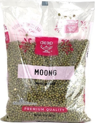 Deep Moong Whole - Big (Mung Beans) - 2 lbs