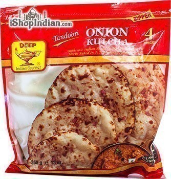 Deep Onion Kulcha - 4 pcs (FROZEN)