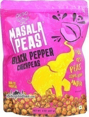 Deep Masala Peas - Black Pepper Chickpeas