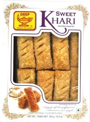Deep Sweet Khari (Puffed Pastry)