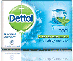 Dettol Anti-Bacterial Soap - Cool - With Crispy Menthol