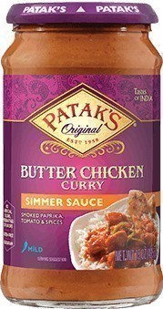 Patak's Butter Chicken Simmer Sauce (mild)