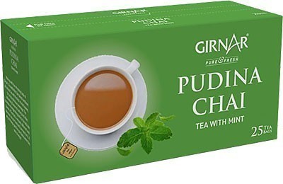 Girnar Pudina Chai - Tea with Mint