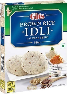 Gits Brown Rice Idli with Flax Seeds Mix