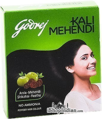 Godrej Kali Mehendi with Amla, Shikakai and Reetha Powder Hair Color