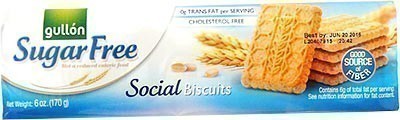 Gullon Sugar Free Social Biscuits
