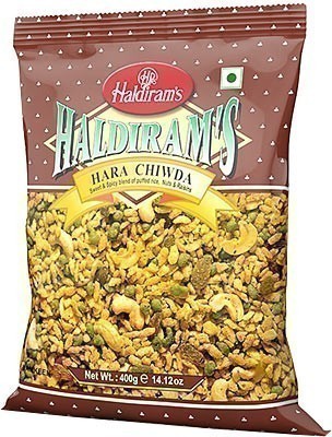 Haldiram's Hara Chiwda Snack Mix