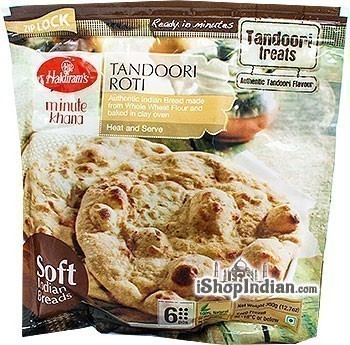 Haldiram's Tandoori Roti - 6 pcs (FROZEN)