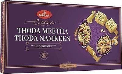 Haldiram's Thoda Meetha Thoda Namkeen - Snacks & Sweet Gift Pack