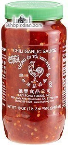 Huy Fong Hot Chili Garlic  Sauce