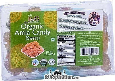 Jiva Organic Amla Candy (Sweet)