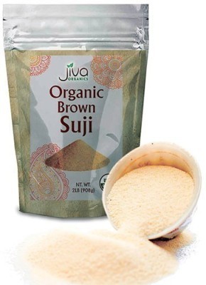 Jiva Organics Brown Suji (Whole Wheat Semolina)
