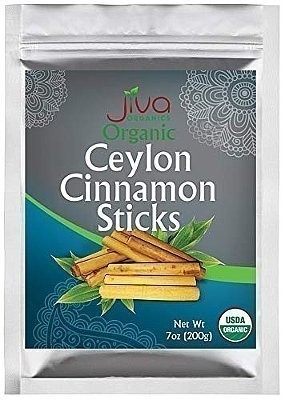 Jiva Organics Organic Ceylon Cinnamon Sticks (Round)