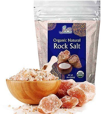 Jiva Organics Natural Rock Salt Powder