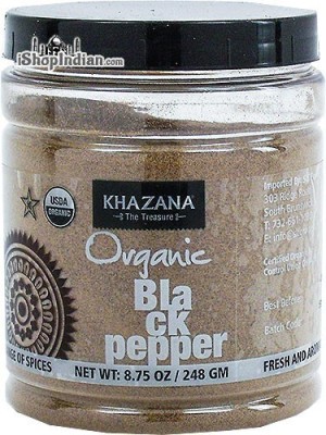 Khazana Organic Black Pepper Powder