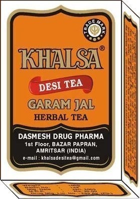 Khalsa - Desi Tea - Garam Jal - Herbal Tea
