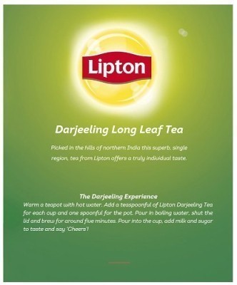  Lipton Darjeeling Leaf Tea (Formerly Green Label Tea) -2