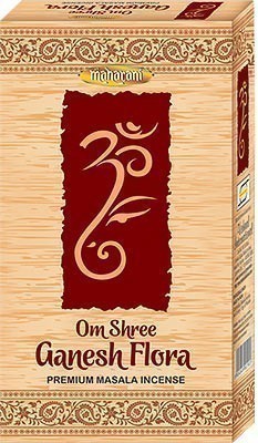 Maharani Om Shree Ganesh Flora Premium Masala Incense - 90 Sticks