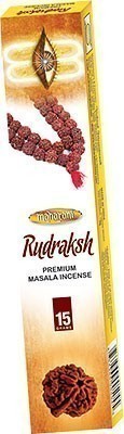 Maharani Rudraksh Premium Masala Incense - 15 Sticks