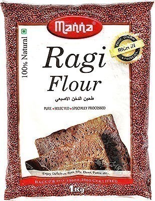 Manna Ragi Flour (Finger Millet Flour)