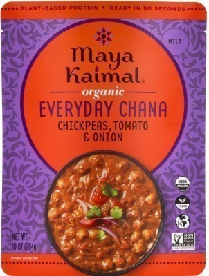 Maya Kaimal Organic Everyday Chana - Chickpeas + Tomato + Onion