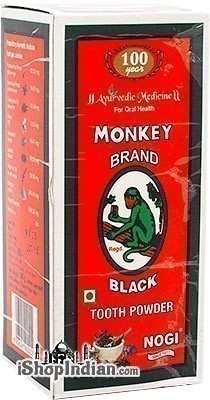 Monkey Brand Black Tooth Powder