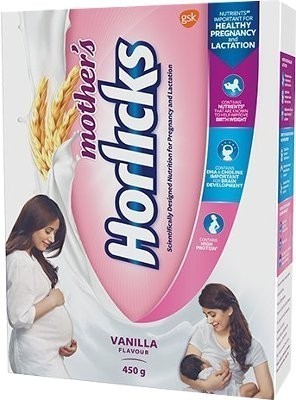 Horlicks Drink Mix - Mother's - Vanilla Flavor