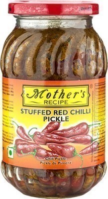 Mother's Recipe Stuffed Red Chilli Pickle