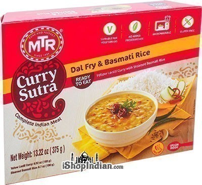 MTR Dal Fry & Basmati Rice  (Ready-to-Eat)