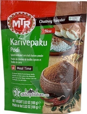 MTR Karivepaku Podi Chutney Powder