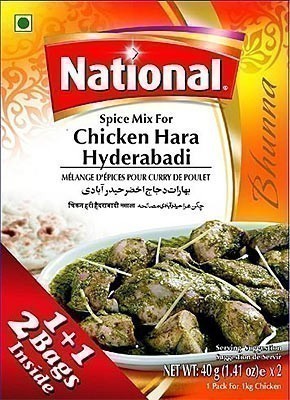 National Chicken Hara Hyderabadi Spice Mix