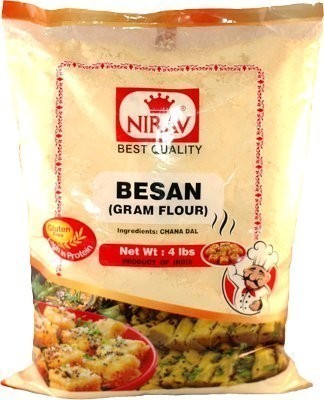 Nirav Gram Flour (Besan) Chickpea Flour - 4 lbs