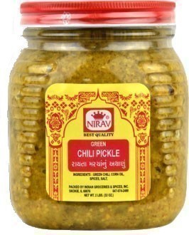 Nirav Green Chili Pickle