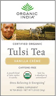 Organic India Tulsi Vanilla Creme Tea