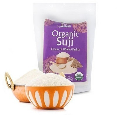 Jiva Organics Suji (Cream of Wheat - Rawa) Wheat Semolina