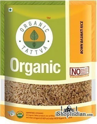 Organic Tattva Organic Brown Basmati Rice - 2 lbs