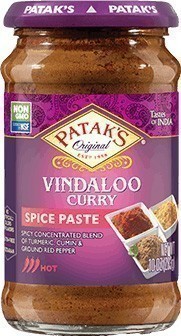 Patak's Vindaloo Curry Paste - Hot