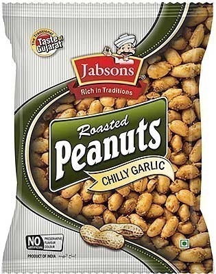 Jabsons Roasted Peanuts - Chilly Garlic