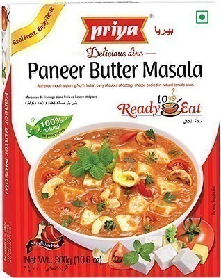 Priya Paneer Butter Masala (Ready-to-Eat)